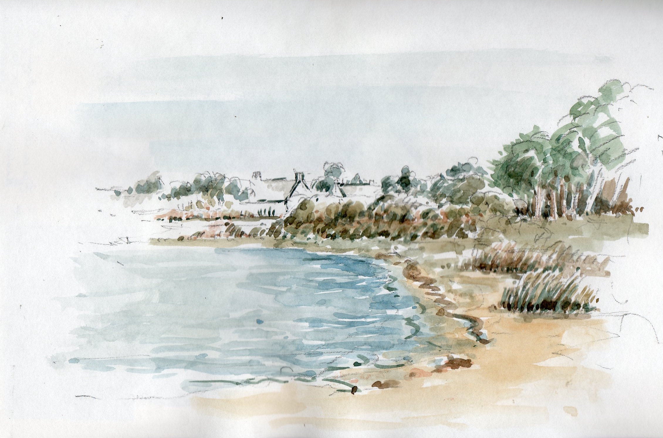 AQUARELLE D’ÉTÉ….